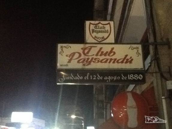 O clube mais tradicional da cidade de Paysandú, no Uruguai